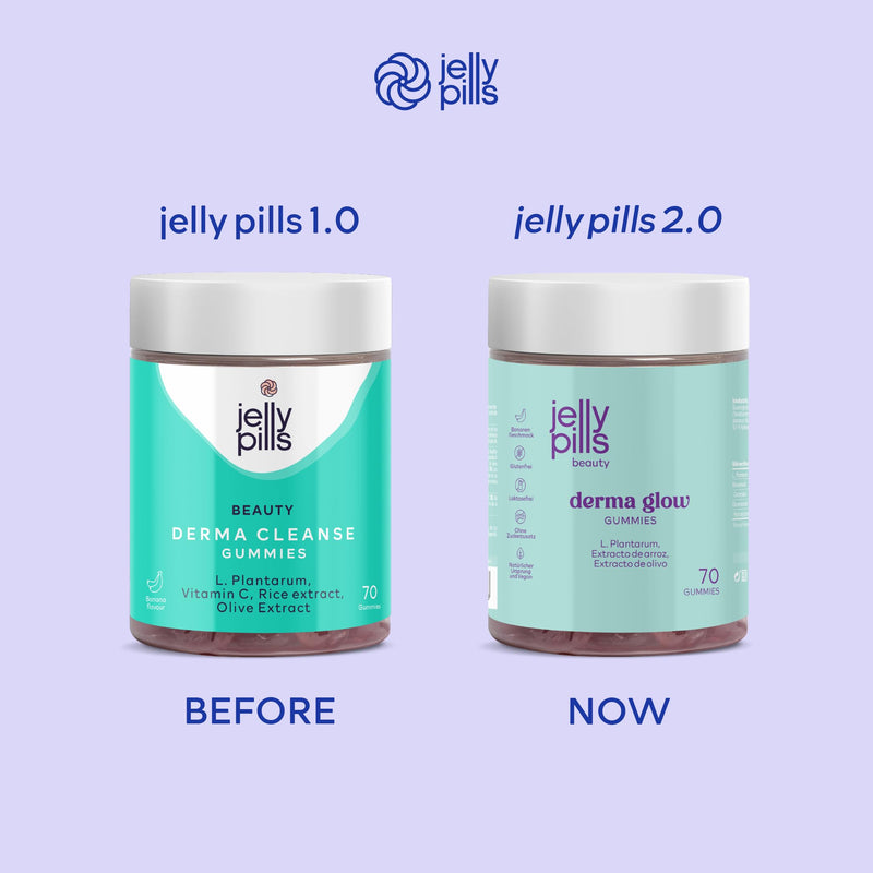 [Australia] - Jelly Pills® Natural & Vegan Anti-Acne & Perfect Skin Treatment, corrects skin imperfections and improves elasticity and firmness - Innovative formula with proven effectiveness 