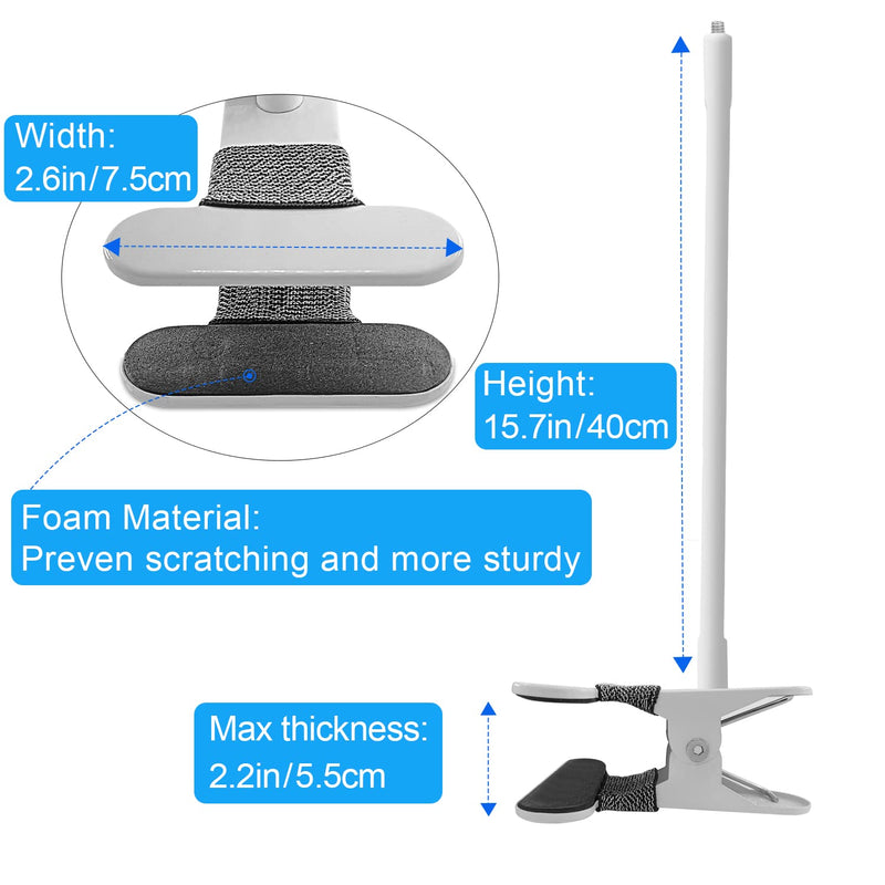 [Australia] - Baby Monitor Mount, Compatible with Owlet Cam/Duo & Other Cameras, 15.7in Flexible Clip, Wall Mount, Metal, Adjustable 