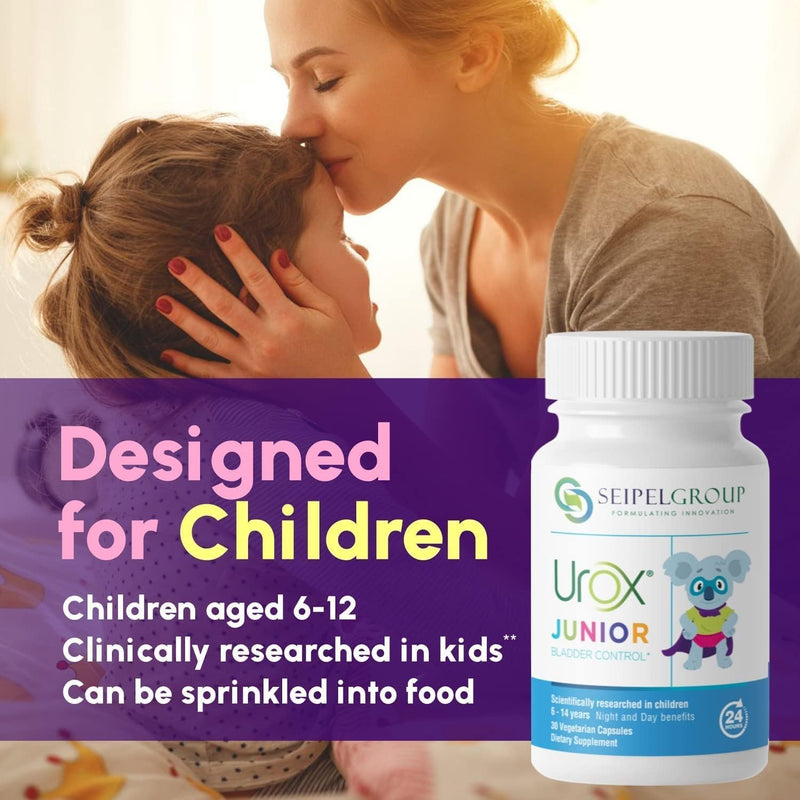 [Australia] - Junior Natural Bladder Control - Nocturnal Enuresis or Bedwetting Supplements. Supports Bladder Control, Reduces Urinary Frequency, and Bladder Accidents for Kids, 30 Vegetarian Capsules (30) 
