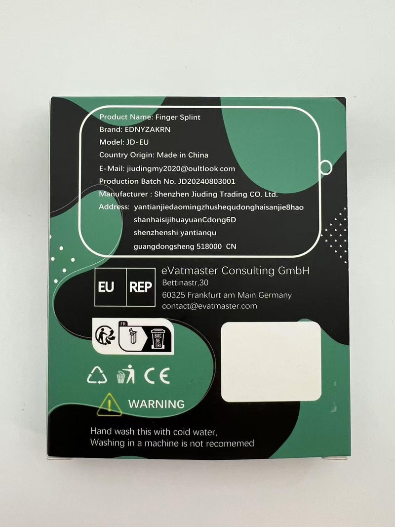 [Australia] - 5Pcs Thumb Splints, Small Finger Brace for Trigger Finger - Broken - Arthritis - Straightening for Index - Middle - Ring - Pinky Black 