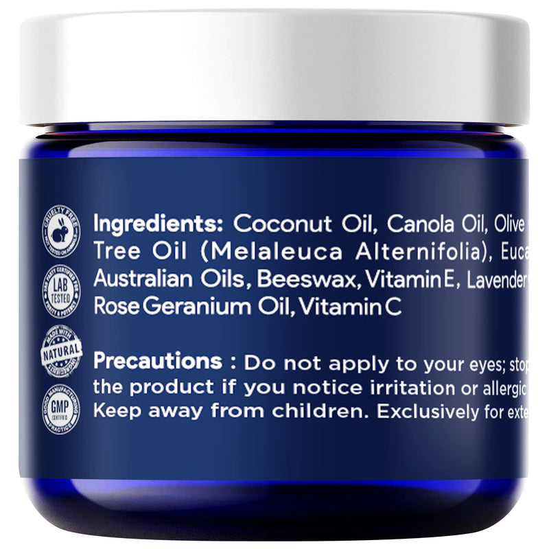 [Australia] - Citrus Detox Foot Soak with Epsom Salts Tea Tree Oil Foot Balm/ Moisturizer For Dry Cracked Feet - Instantly Hydrates & Soothes Irritated Skin & Athletes Foot 