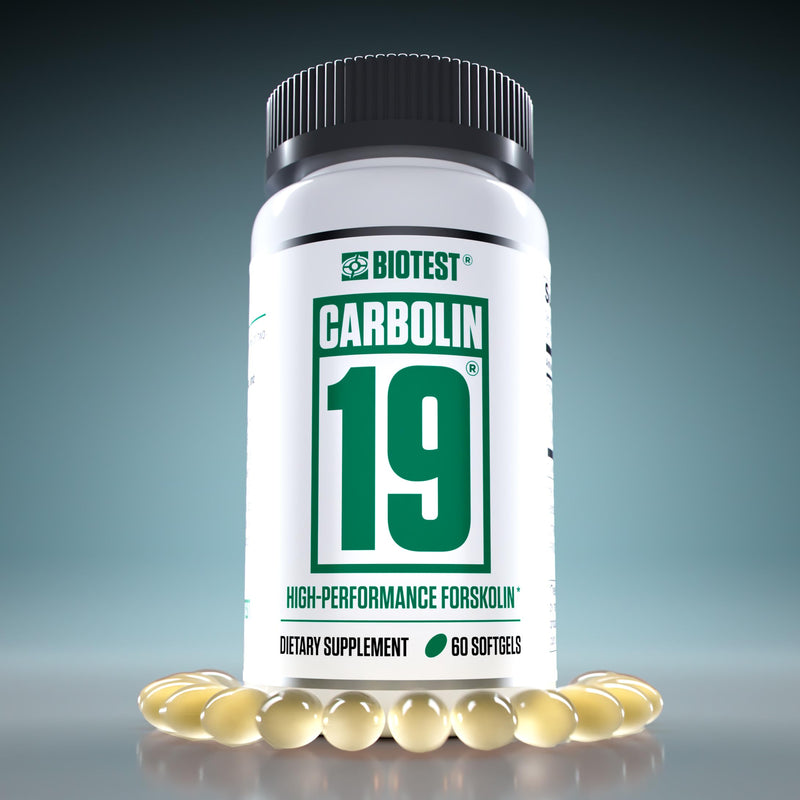 [Australia] - Biotest Carbolin 19 High-Performance Forskolin (30 Day Supply) 60 Softgels 