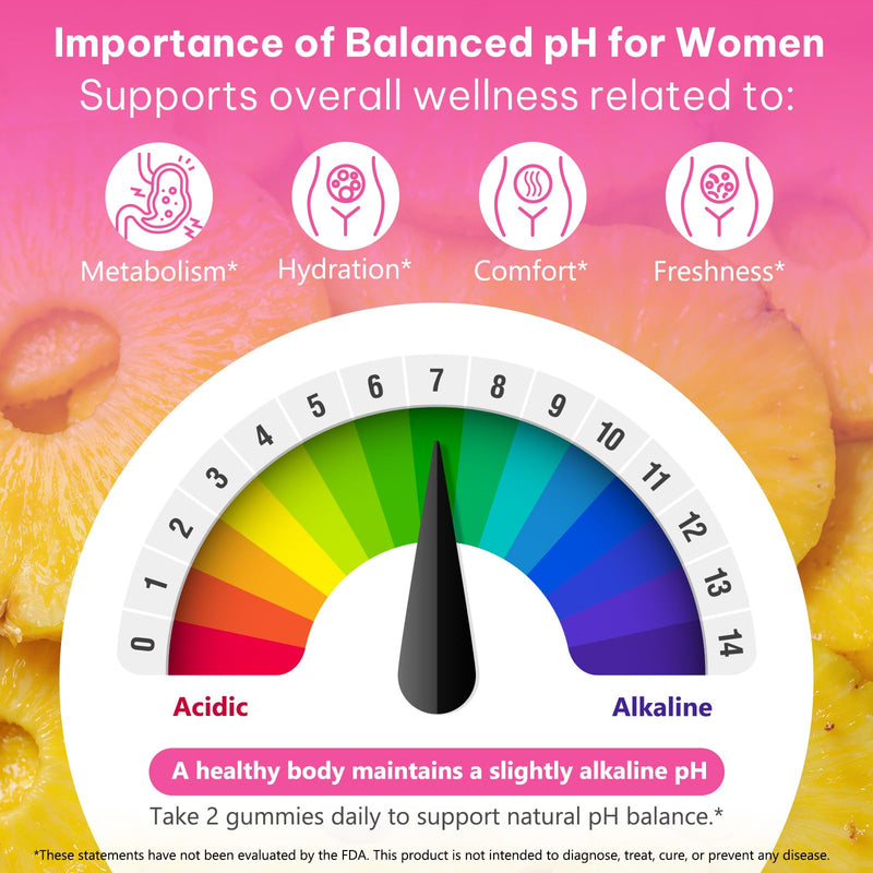 Women’s Probiotics Gummies for Intimate Flora Balance, 60 Strawberry Flavoured Gummies (2-Month Supply), High Strength Probiotic Complex for Female Intimate Health, Vegan & Gluten-Free
