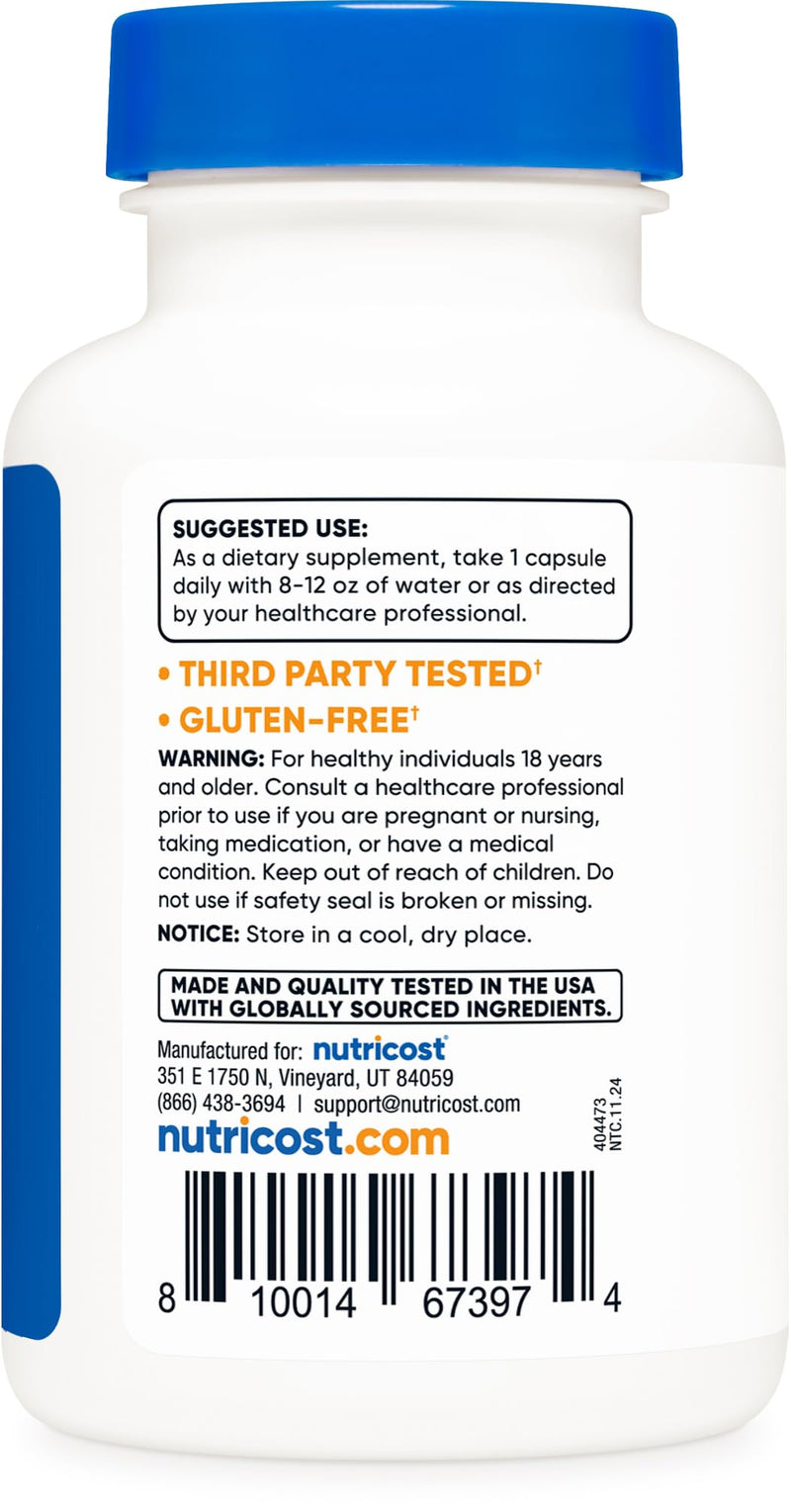Nutricost Luteolin with Routine Complex 100mg (50mg Luteolin, 50mg Routine) 120 Capsules - Vegetarian, Non-GMO, Gluten Free