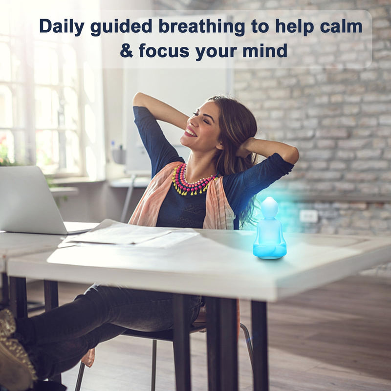 [Australia] - Mindfulness 'Breathing Yoga', 4-7-8 Guided Visual Meditation Breathing Light, Calm Your Mind for Stress & Anxiety Relief/Learn Deep Breathing for Adults Kids Social Emotional Learning 