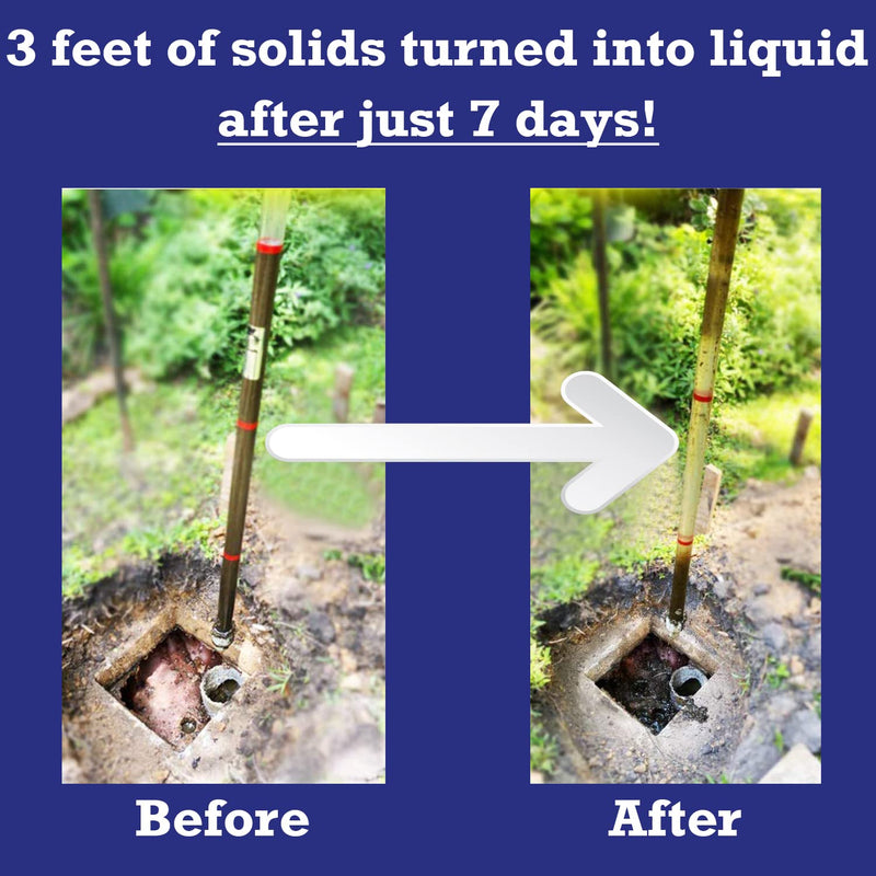 [Australia] - Dr. Pooper Accelerator Septic Tank Treatment - Environment-Friendly Septic System Maintenance Liquid - Eliminates Odors - Clears Organic Solids in Tanks & Drain Fields - Safe for All Septic Systems 