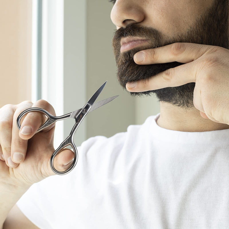 [Australia] - BESTOOL Beard brush and comb set for men, beard brush for daily beard care, wooden base boar bristles beard brush, great gifts for men 