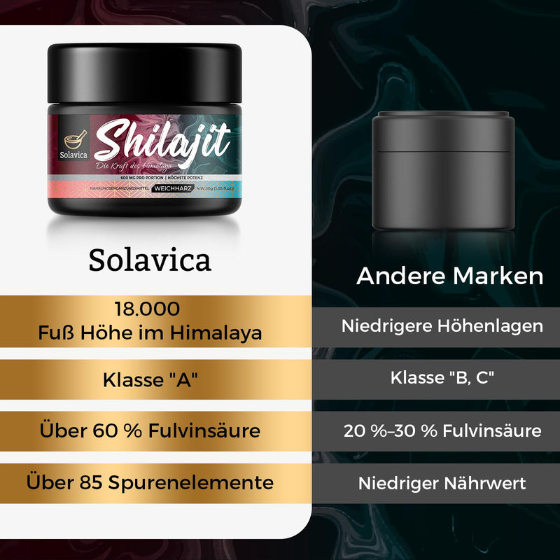 [Australia] - Shilajit, Original Pure Shilajit resin, the original from the Himalayas, highest potency, vegan, 600mg per serving (pack of 2) 1 piece (pack of 2) 
