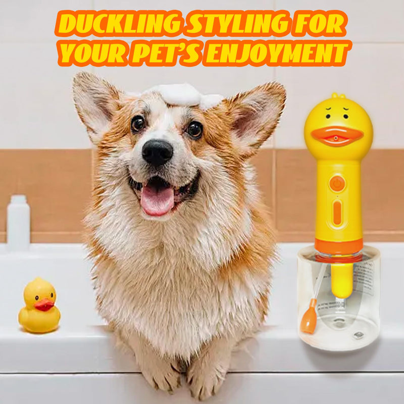 Dog Shampoo Frother,Pet Bath Brush - Deep Cleaning Foam Machine with 350ml Capacity, Dog Soap Dispenser and Shampoo Sprayer, 1200mAh Ultra Long Standby - PawsPlanet Australia