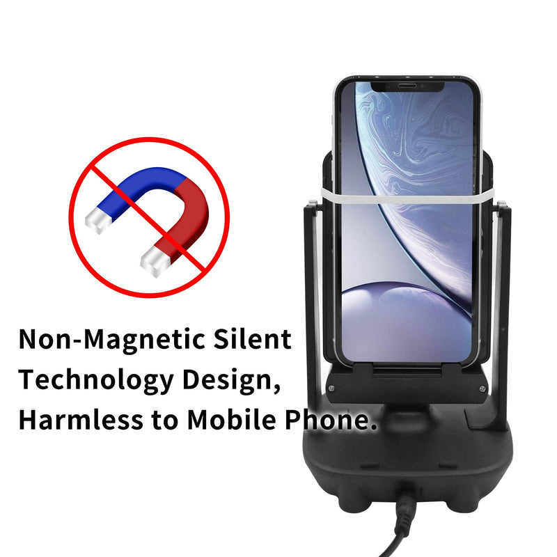[Australia] - [2 Sets] Steps Counter Compatible for Po-ke-mon Go Walker Phone Swing Accessories [Mute Version] Egg hatcher Rocker Quick Steps Earning Device[Support 4 Phones Black] 