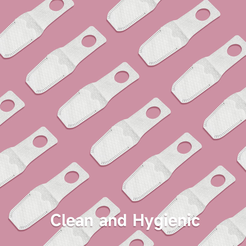 60 Counts Baby Tongue Cleaner and Oral Teeth Finger Toothbrush, Mouth and Gum Dry Wipes,for Newborn,0-24 Months Infants,Toddlers 60