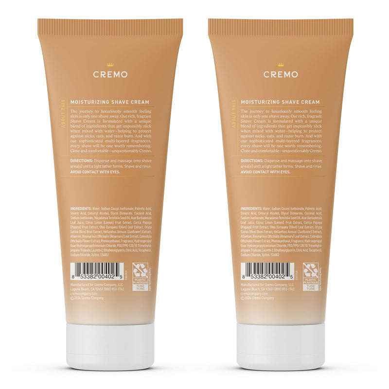 [Australia] - Cremo Coconut Mango Moisturizing Shave Cream, Astonishingly Superior Ultra-Slick Shaving Cream for Women Fights Nicks, Cuts and Razor Burn, 6 Fl Oz (Pack of 2) 6 Fl Oz (Pack of 2) 