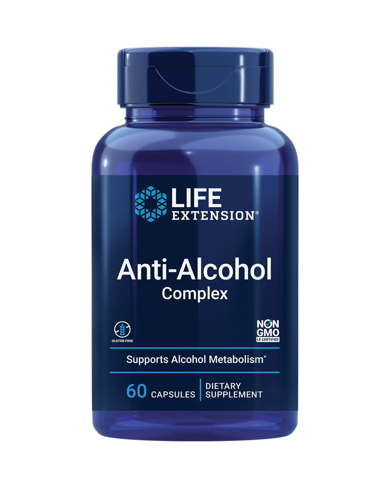 Life Extension Liver Health Support Bundle with Anti-Alcohol Complex and Liver Efficiency Formula