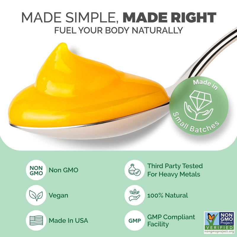 Wildcrafted Irish Sea Moss Gel, Mango Pineapple, 1 Jar | Made in USA, Rich in Nutrients, Sea Moss Gel Raw, Vegetables & Fruits, Sustainably Harvested, Essential Vitamins and Minerals