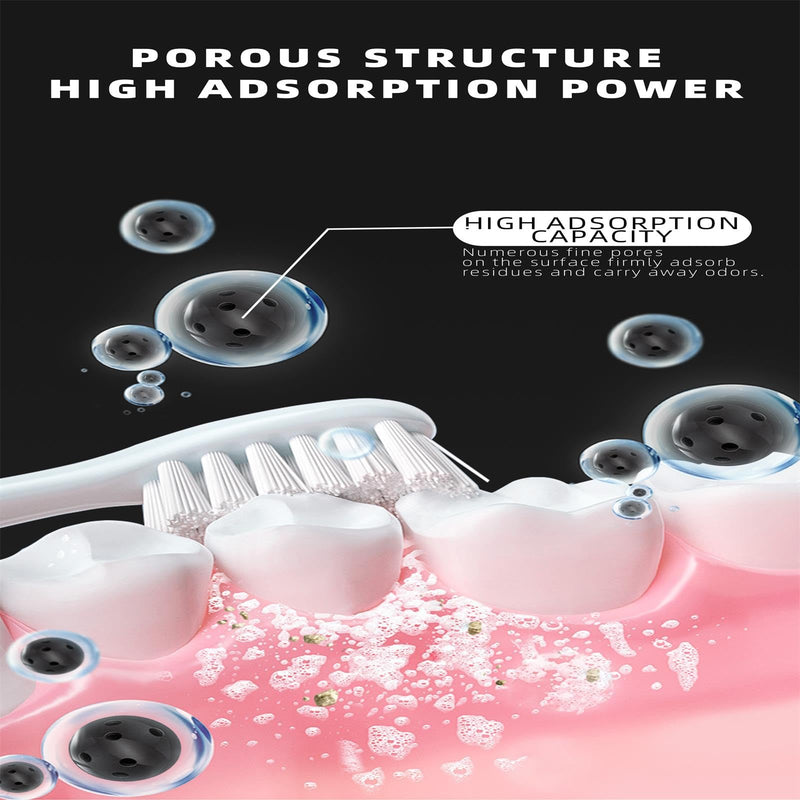 Activated Charcoal Toothpaste,Clean Mint- 100% Charcoal Teeth Whitening Toothpaste for Sensitive Teeth Strengthens Teeth Enamel and Gums 4.23oz-3Pack activated charcoal 4.23 Ounce (Pack of 3)