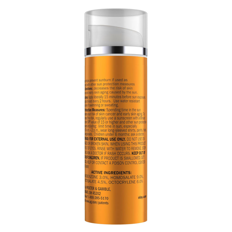 Olay Vitamin C Hydrating moisturizer with sunscreen, SPF 30, 1.7 Oz (Pack of 2) 1.7 Fl Oz (Pack of 2)