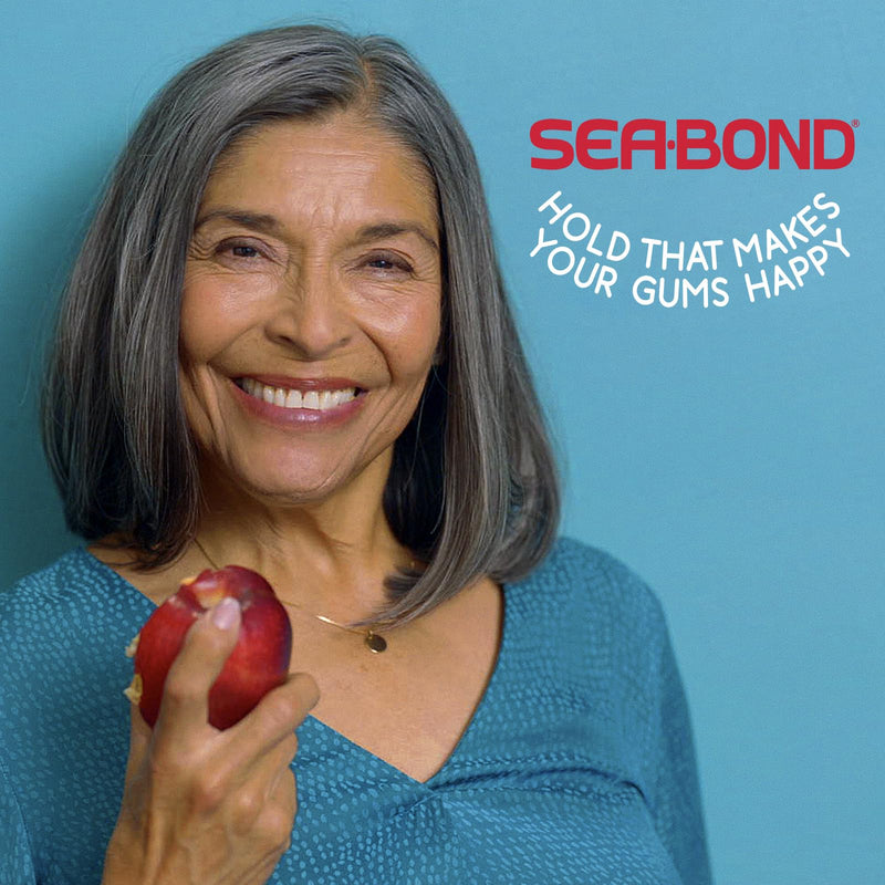 [Australia] - Sea Bond Secure Denture Adhesive Seals, Original Lowers, Zinc-Free, All-Day-Hold, Mess-Free, 30 Count (Pack of 4) 30 Count (Pack of 4) 