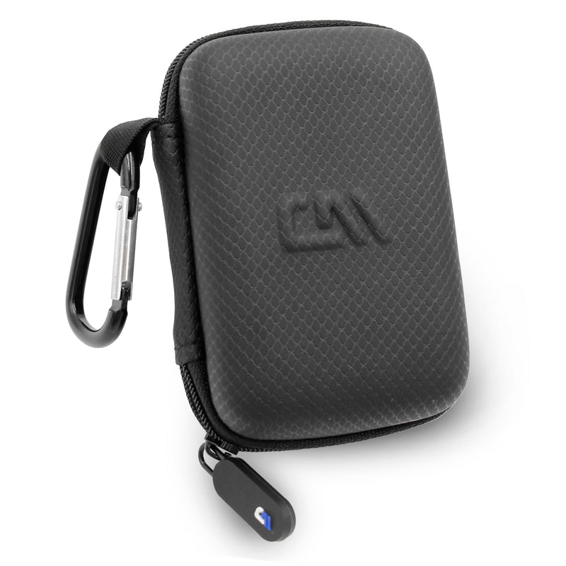 CASEMATIX Carrying Case Compatible with BACtrack Mobile Breathalyzer, C6, C8, GO, and Keychain Breathalyzers - Includes Travel Case Only