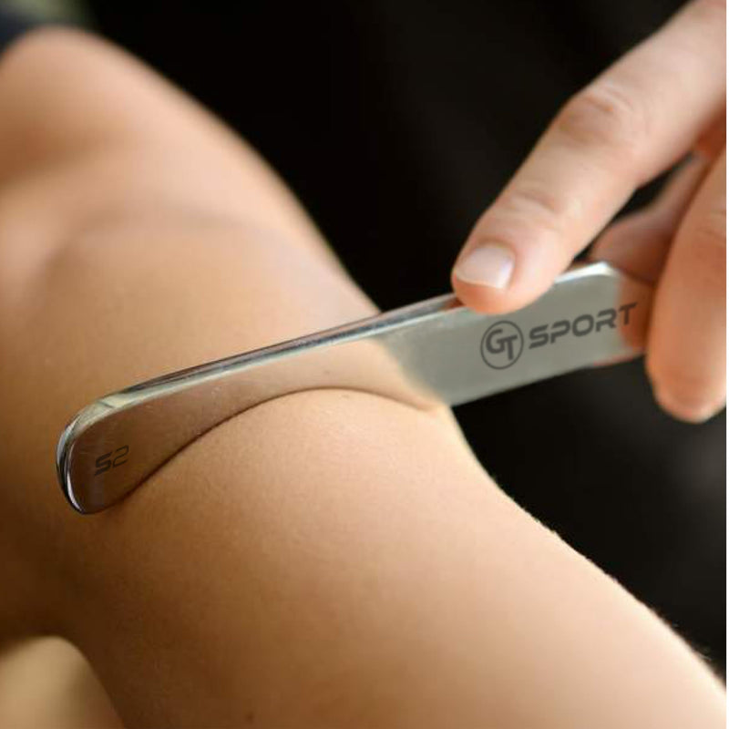 [Australia] - GT Sport S2 Tool is a Precision Muscle Scraper + 2 Hour Training Video. Myofascial Massage Treatment. Professional-Grade IASTM and Physical Therapy Gua Sha Graston Like Massage Tool 
