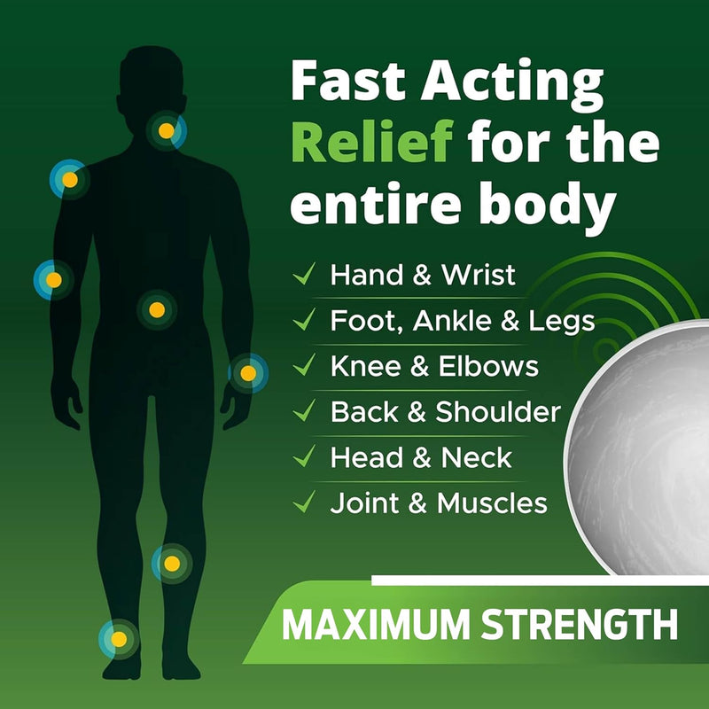 [Australia] - Arthritis Pain Relief Cream, Amish Origins Maximum Strength Deep Penetrating Relieving for Aches, Neuropathy, Joint, Muscle, Back, Knee, Feet, Hand, Ankle, Restless Legs, Shoulder 