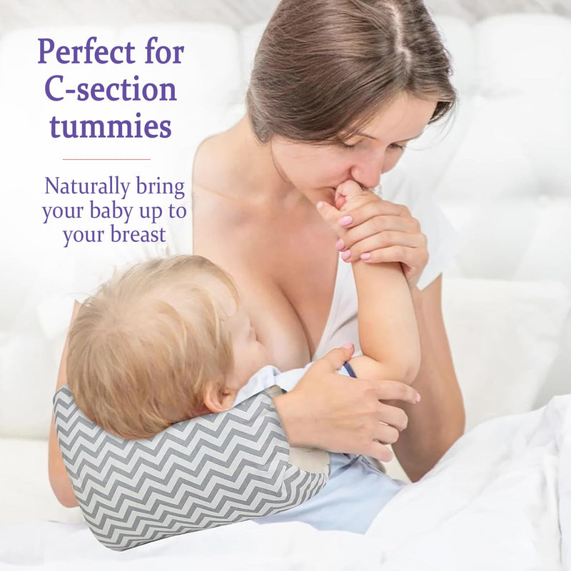 [Australia] - Cozy Cradle Arm Pillow, Nursing Pillow for Breastfeeding Support, Cozie Cradle Baby Pillow, Arm Pillow for Feeding Baby, Travel Nursing Pillow 