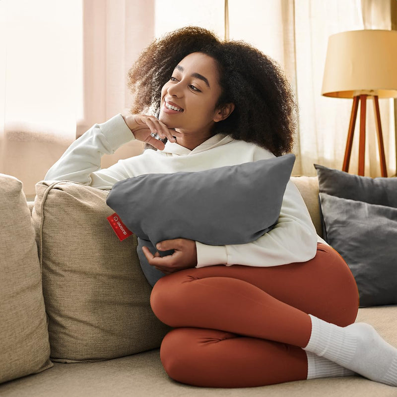 [Australia] - Auronic heating pad with automatic switch-off - Electric heating pad - Battery heating pad - Wireless heating pad - Back heating pad - Electric heating pad - Rechargeable back heating pad - 45x45 cm Polyester 45x45cm 