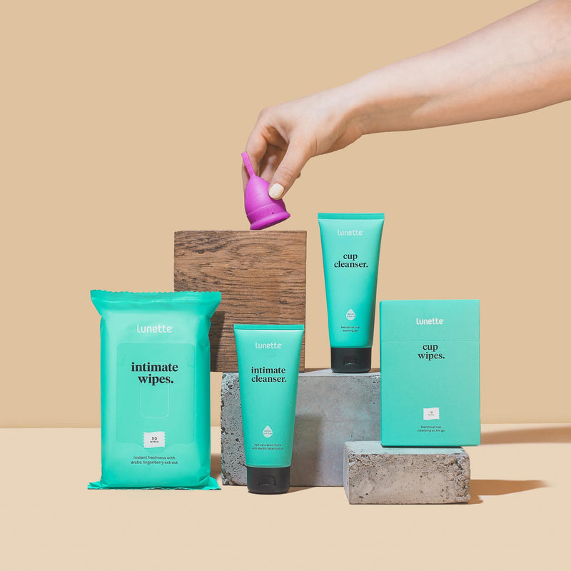 [Australia] - Lunette Cup Wash - Perfect for Your Silicone Period Cups and Discs, Vegan, Natural, No Parabens, 3.4 fl oz (which is Allowed on Most Airlines) 1 Count (Pack of 1) 
