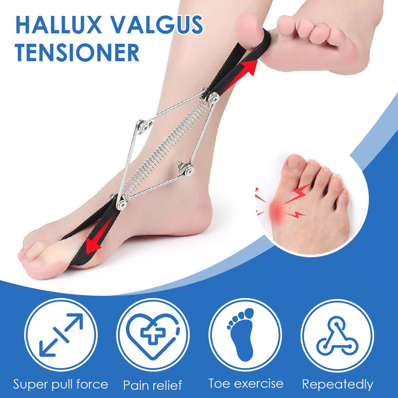 [Australia] - Nacerlary 1 PCS Hallux Valgus Toe Separator Training Band, Toe Separator for Relief, Easy to Use, Correction for Hallux Valgus Bunion for Men and Women 