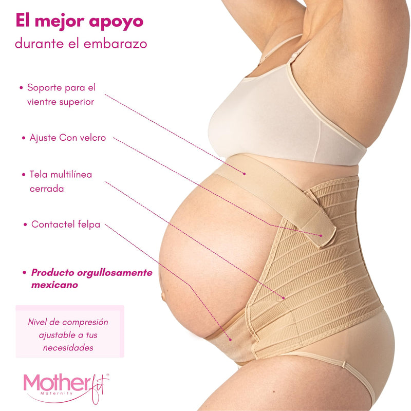 Pregnancy Girdle - Belly Bands for Pregnant Women Breathable Pregnancy Belly Support Band Adjustable Maternity Belt Nude Medium