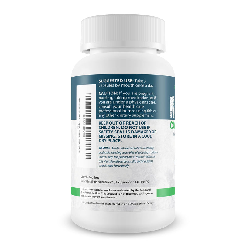 Nerve Cactus Trick - Our Best B12 Nerve Repair Neuropathy Support Supplement - Natural Neuropathy Supplement for Nervous System Health & Support - Help Support Nervous System Defense & Regeneration