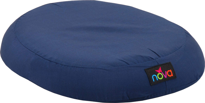 [Australia] - NOVA Medical Products Donut Pillow Seat Cushion, Blue, 18", 1 Count 18 Inch 