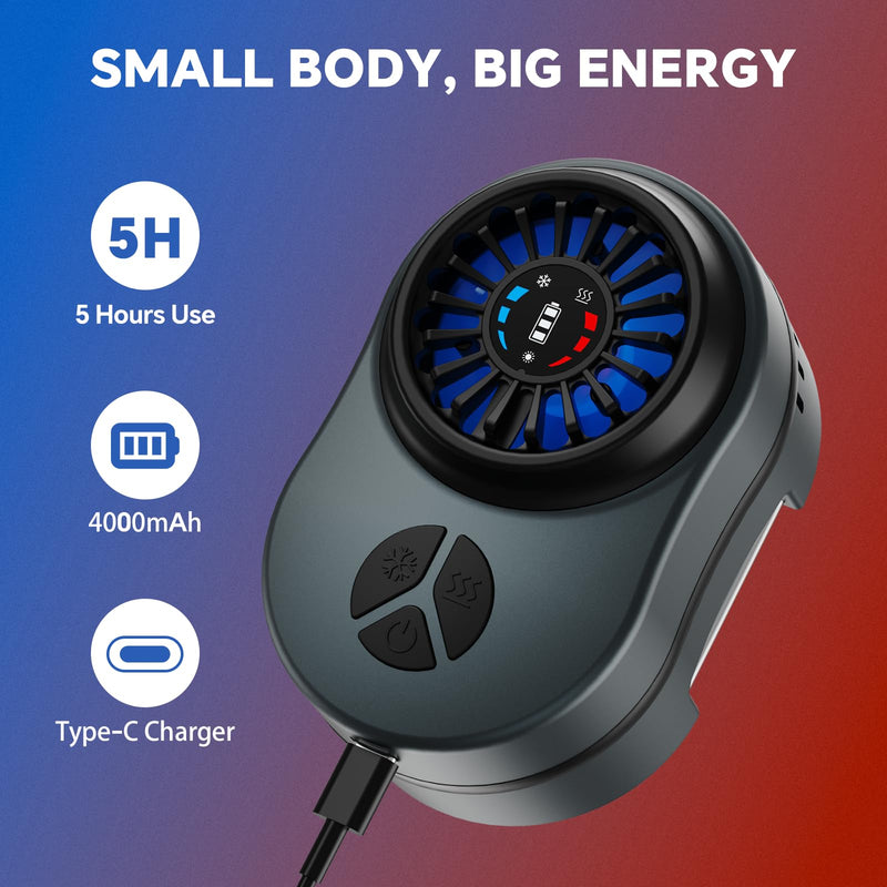 Portable Cold Therapy Machine, Heat & Ice System Device for Painrelief | Cryotherapy, Ice Compress, For Sports Recovery, Knee, Shoulder, Muscle Relaxation, Adjustable Straps Metal