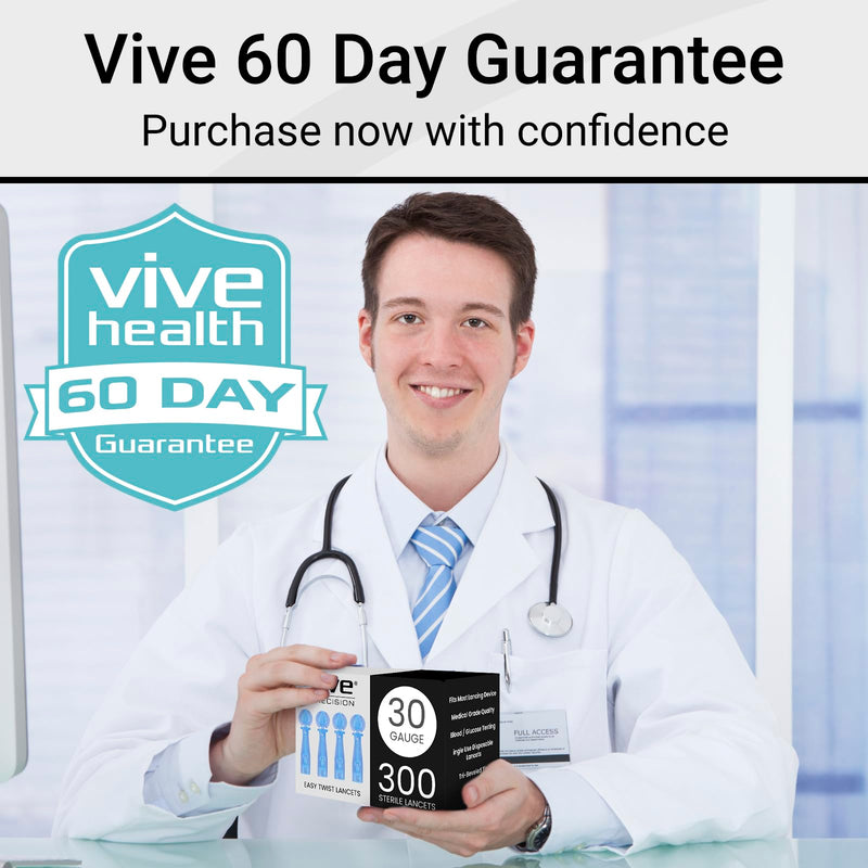 [Australia] - Easy-Twist Lancets for Diabetes Blood Sugar Extraction Testing, 30 Gauge Single Use Disposable Finger Pricker Needle Pen for Glucose Monitoring Devices (300 Easy-Twist Lancets) 300 Easy-Twist Lancets 