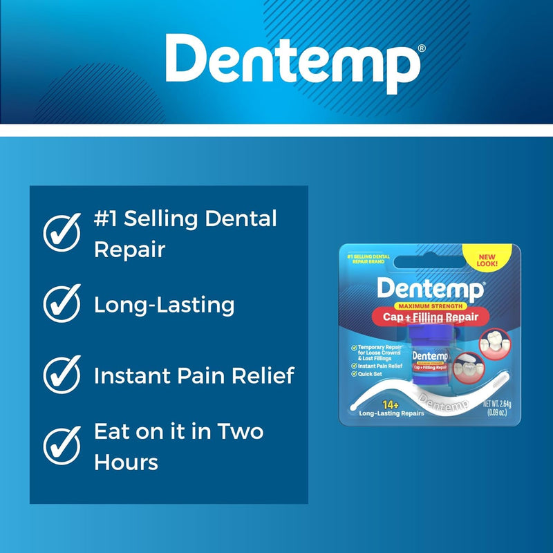[Australia] - DENTEMP Maximum Strength Dental Repair 2.2 g 