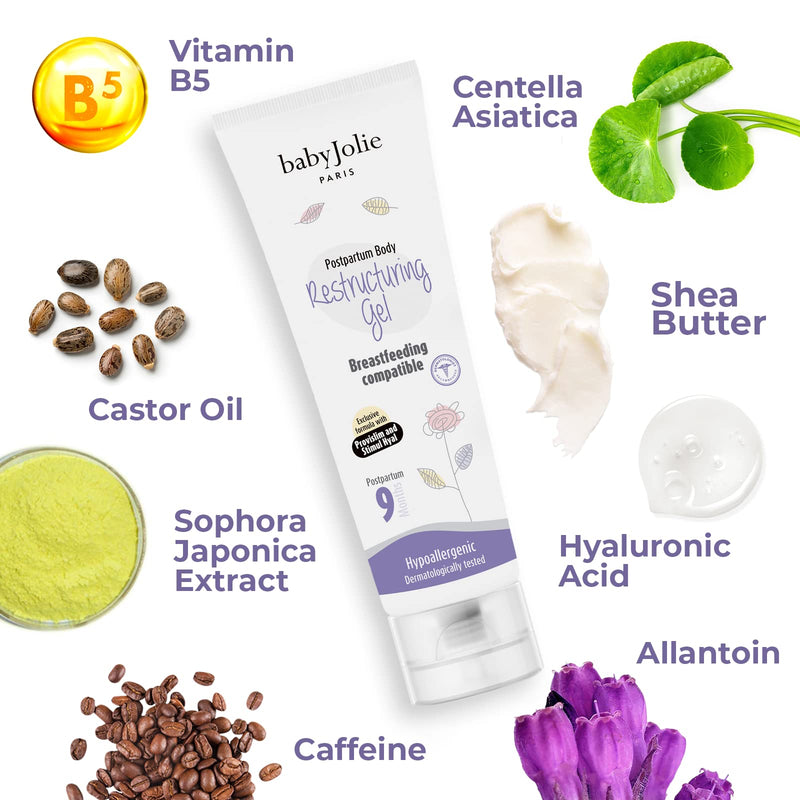 [Australia] - Baby Jolie Paris Firming Gel Mom Care - Post Pregnancy Firming Gel, Tightening Stomach Cream | 7oz | 198g 