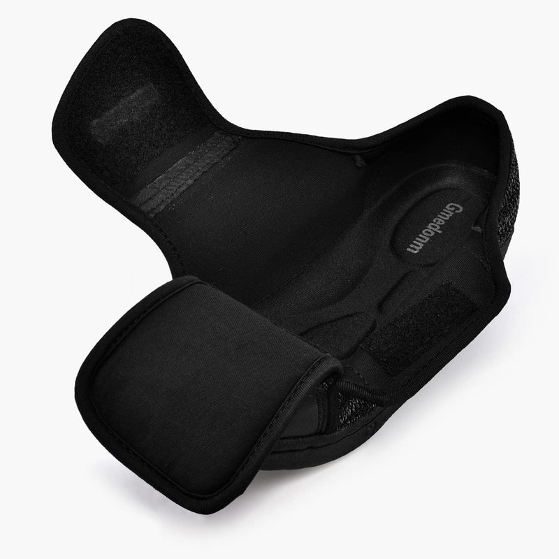 [Australia] - Women's Wide Shoes with Adjustable Lightweight for Diabetic Edema Plantar Fasciitis Bunions Arthritis Swollen Feet Air Cushion Bottom Fattening and Widening Elderly Shoes 9.5 Black Grey 