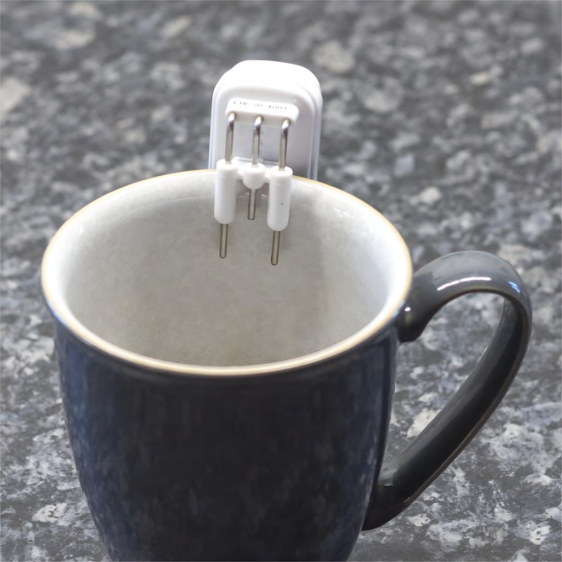 Lifeswonderful - Cup & Mug Pouring Level Detector, Vibrator & Beeper for Hot or Cold Drinks - Liquid Kettle Pouring Assistance for The Visually Impaired