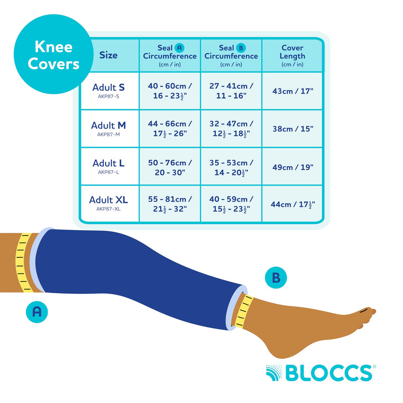 [Australia] - Bloccs - Adult Waterproof Knee Pads, (L) L (Pack of 1) 