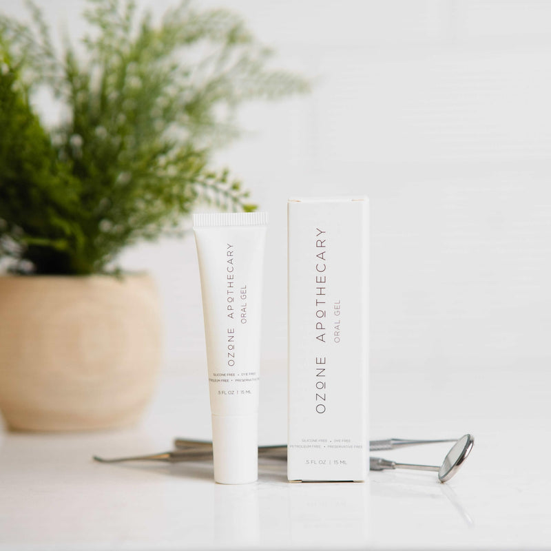 [Australia] - Oral Gel Ozone Oil Infused Gel Dental Care Antibiotic-Free Multipurpose for Promoting Healthy Mouth 