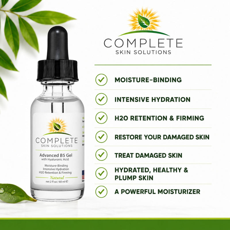 Advanced B5 Gel with Hyaluronic Acid 2 oz