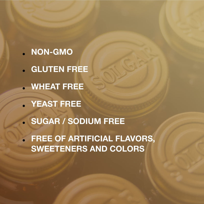 [Australia] - Solgar Yeast-Free Selenium 100 mcg - 100 Tablets - Supports Antioxidant & Immune System Health - Non-GMO, Gluten Free, Dairy Free, Kosher - 100 Servings 