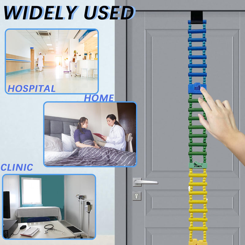 [Australia] - Shoulder Pain Relief Wooden Finger Ladder, Physical Therapy Equipment for Shoulders, Hand Therapy Ladder for Rehabilitation, Fingers, and Joints, Ideal for Chronic Muscle Pain Recovery （2.0 Version） 