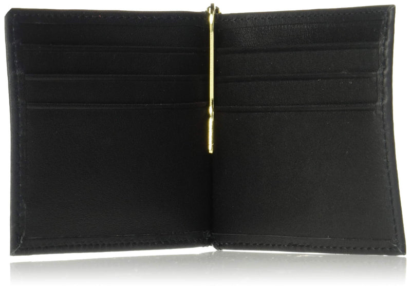 Royce Leather Rfid Blocking Money Clip Credit Card Wallet In Genuine Leather Travel Wallet, Black