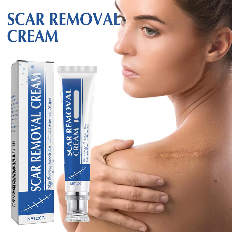 [Australia] - Scar Cream,Scar Removal Cream,Silicone Scar Gel,Scar Silicone Gel,Scar Gel,Scar Cream for Surgical Scars, Stretch Marks and Keloid Bump (1pcs) 1pcs 