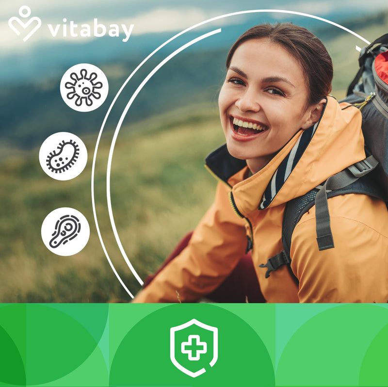 Vitabay Vitamin E 600 IU Depot - 200 Vegan Softgel Capsules - Natural D-Alpha Tocopherol - High Strength - Cell Protection from Oxidative Stress - Lab Tested - 12 Month Supply 100 g (Pack of 1)