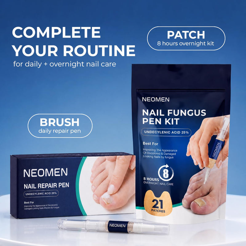 Nail Fungus Pen, Toenail Fungus Pen Treatment for Toenails & Fingernails, Daily Nail Appearance Care - 4 Count 4 pc