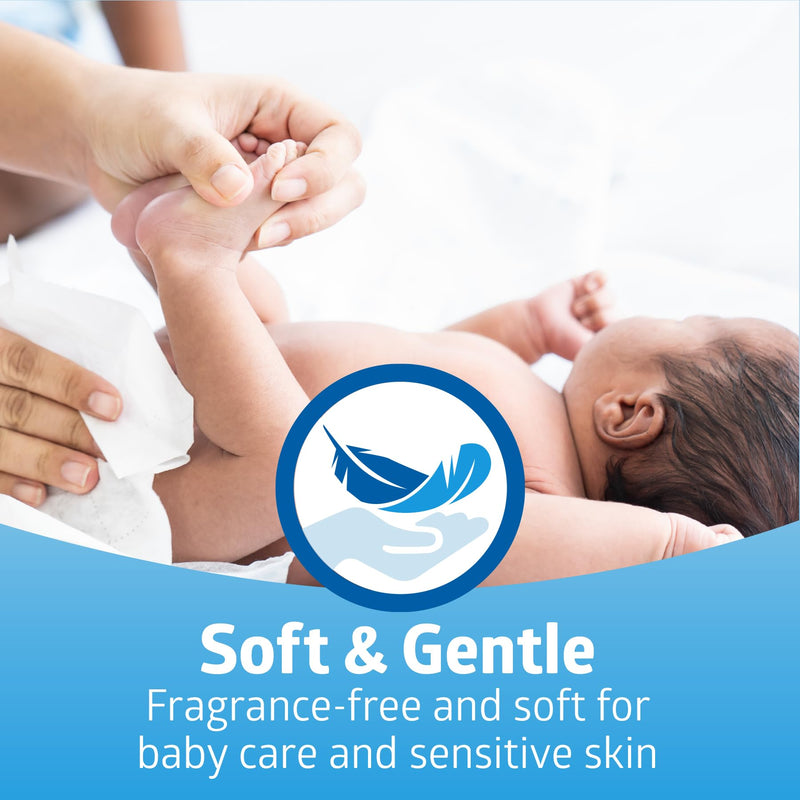 [Australia] - Medline Ultrasoft Absorbent Dry Cleansing Wipes, Hypoallergenic and Fragrance-Free, 10" x 13", 50 Count 