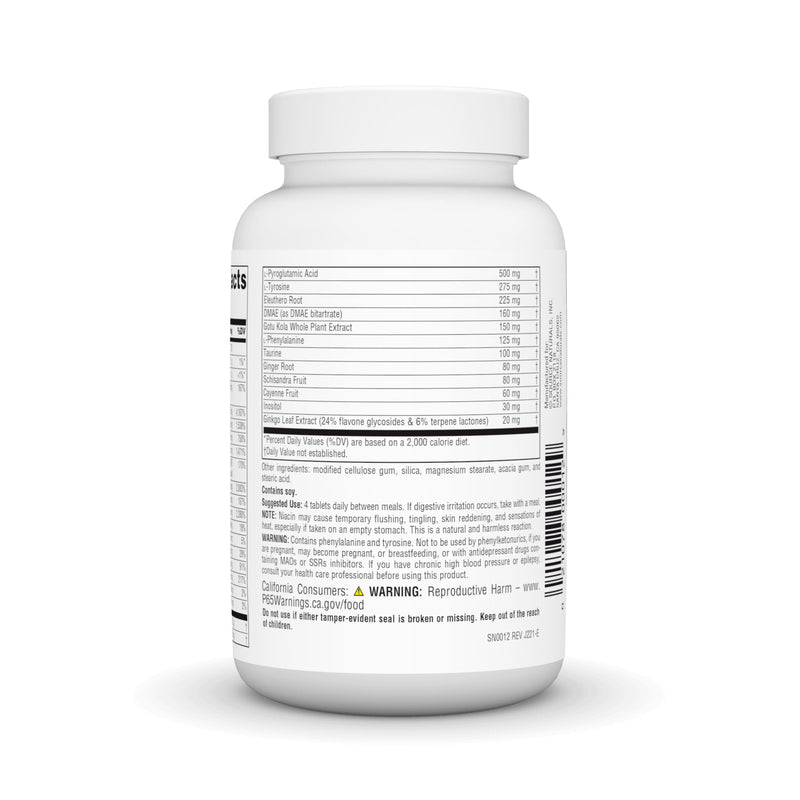 Source Naturals Mental Edge - Brain Boosting Supplement* - 60 Tablets 1 60 Count (Pack of 1)