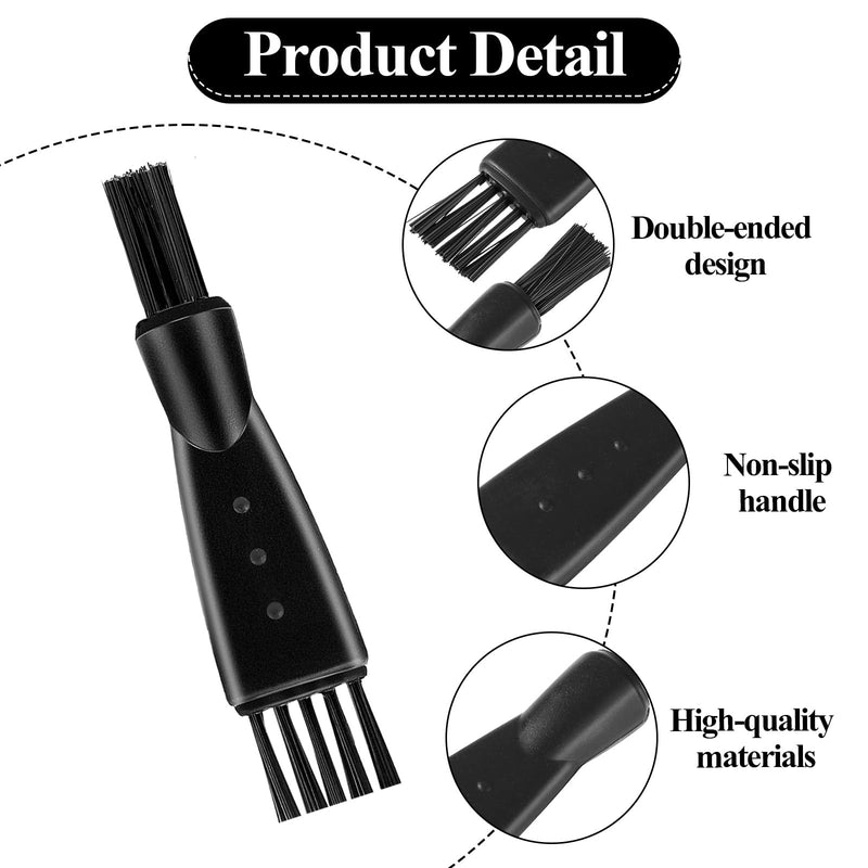 [Australia] - Molain Pack of 12 razor brushes, razor cleaning brush, double-head shaving brushes, cleaning brush, beard brush for removing beard residue and dust (12 pieces) 