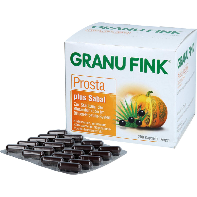 [Australia] - GRANU FINK Prosta Plus Sabal - with Uromedic pumpkin seeds and saw palmetto fruit extract to strengthen bladder function - 200 pieces 